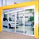 panic sliding door